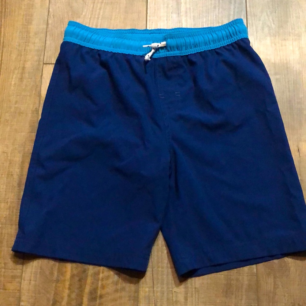 Boys size large swim trunks